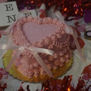 5″ Heart Cake